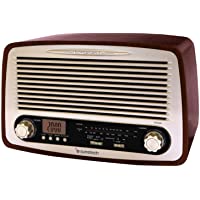 Sunstech RPR4000- Radio de Sobremesa- Madera